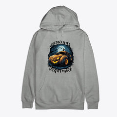 Halloween Pumpkin, Premium Cotton Hoodie - Midnight Nightmare Car Design